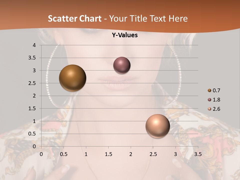 Lady Girl Charming PowerPoint Template