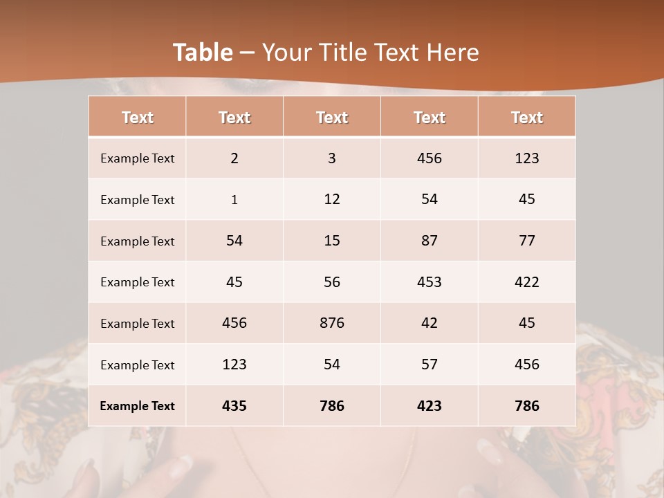 Lady Girl Charming PowerPoint Template