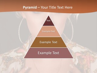 Lady Girl Charming PowerPoint Template