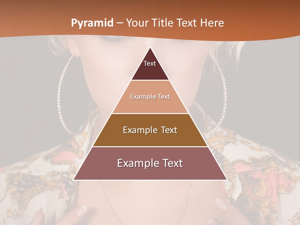 Lady Girl Charming PowerPoint Template