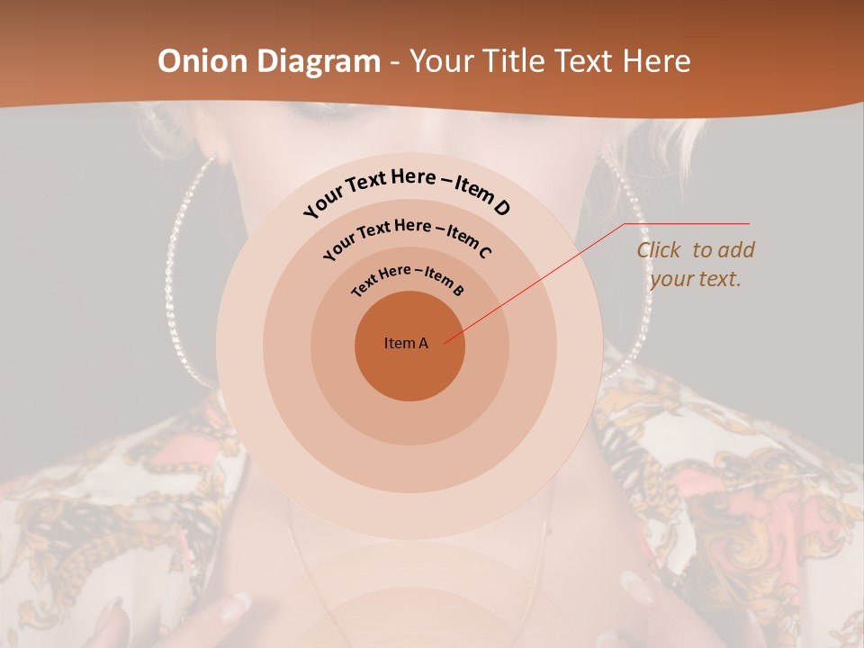 Lady Girl Charming PowerPoint Template