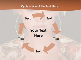 Lady Girl Charming PowerPoint Template