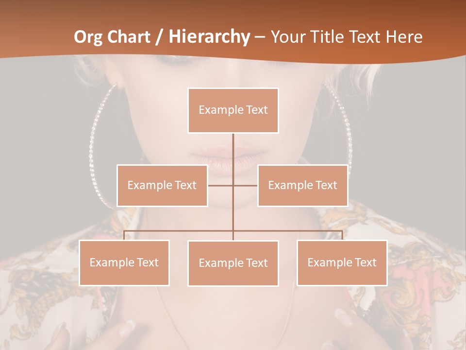 Lady Girl Charming PowerPoint Template