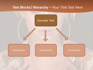 Lady Girl Charming PowerPoint Template