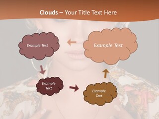 Lady Girl Charming PowerPoint Template