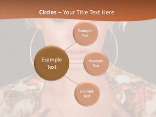 Lady Girl Charming PowerPoint Template