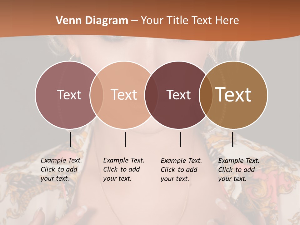 Lady Girl Charming PowerPoint Template