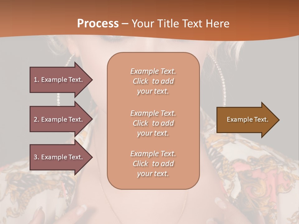 Lady Girl Charming PowerPoint Template