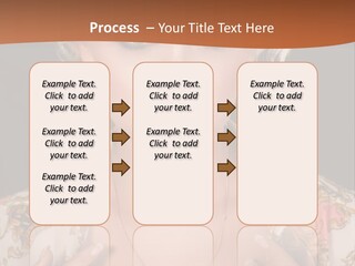 Lady Girl Charming PowerPoint Template