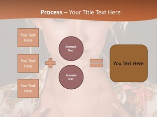 Lady Girl Charming PowerPoint Template