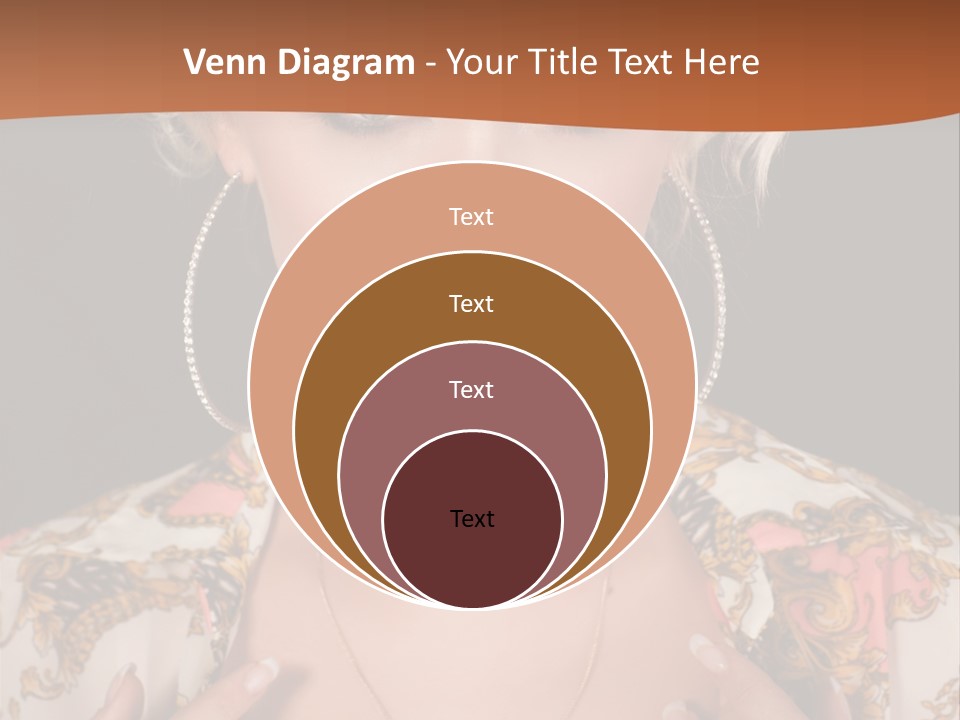 Lady Girl Charming PowerPoint Template