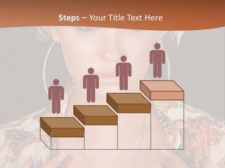 Lady Girl Charming PowerPoint Template