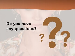 Lady Girl Charming PowerPoint Template