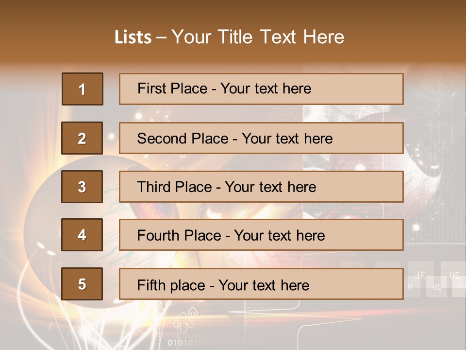 Green Biology Organ PowerPoint Template