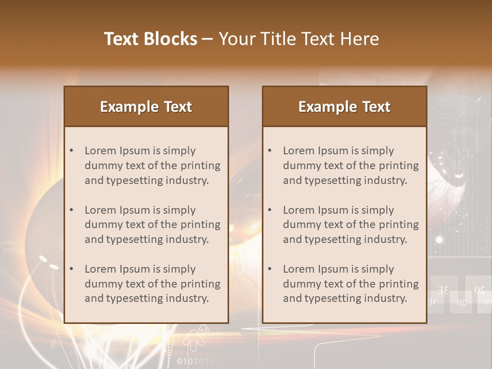 Green Biology Organ PowerPoint Template