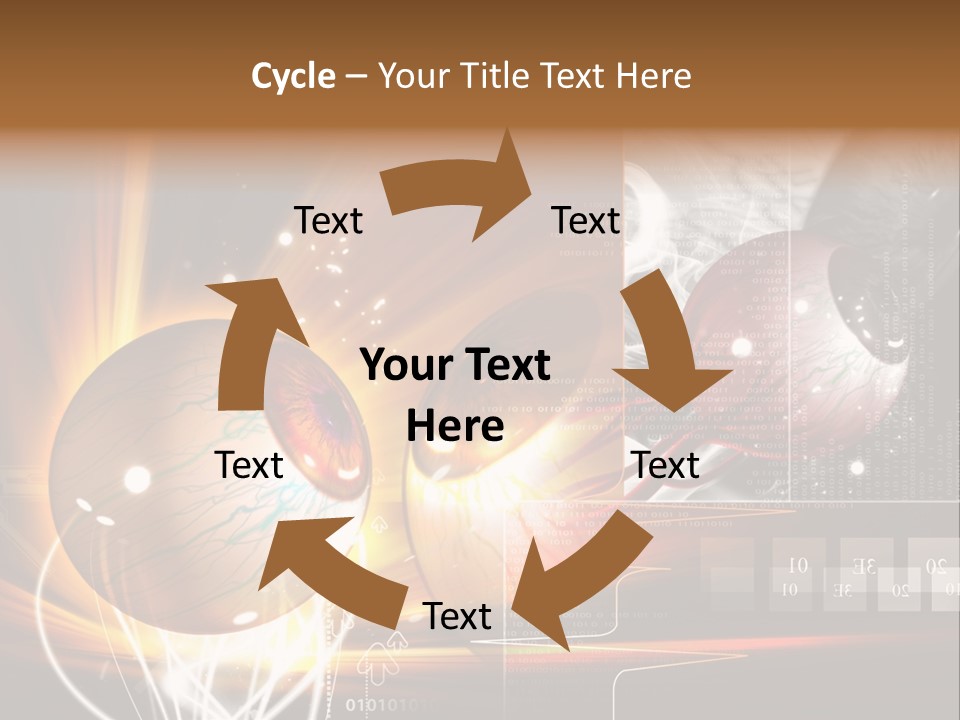 Green Biology Organ PowerPoint Template