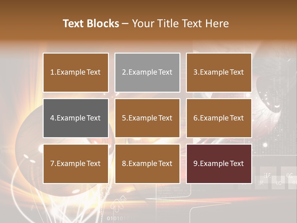 Green Biology Organ PowerPoint Template