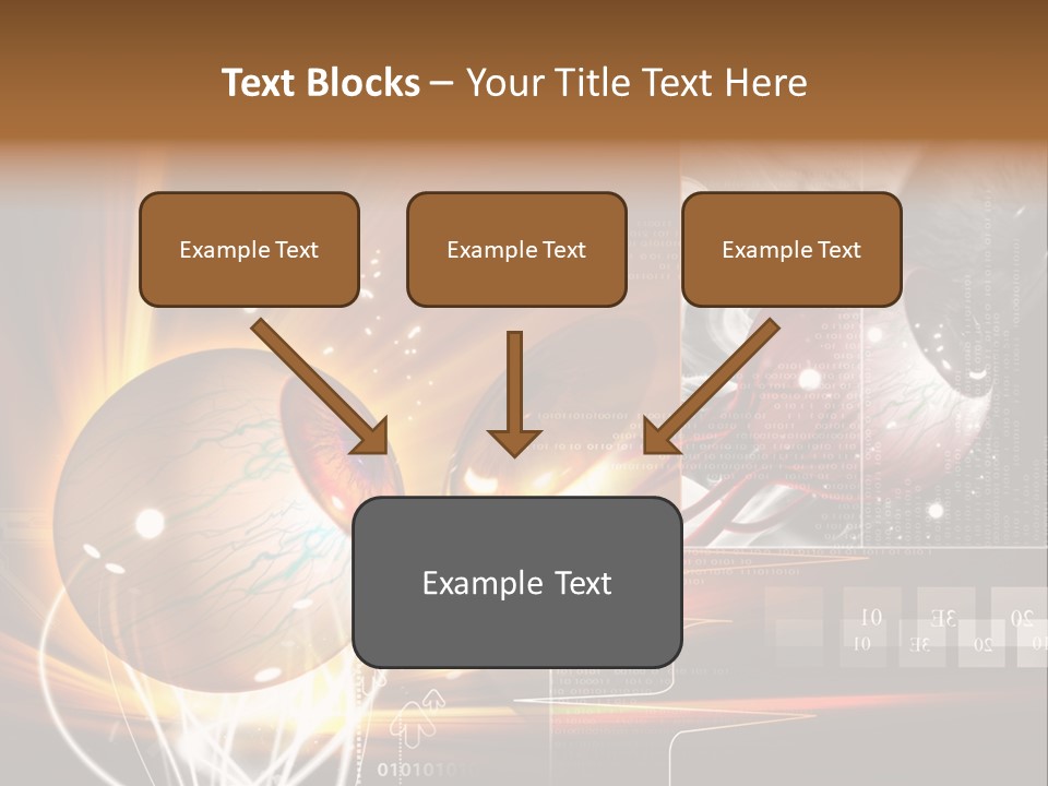 Green Biology Organ PowerPoint Template