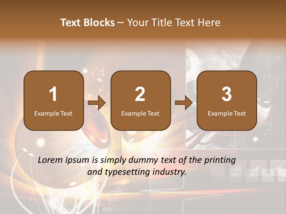 Green Biology Organ PowerPoint Template