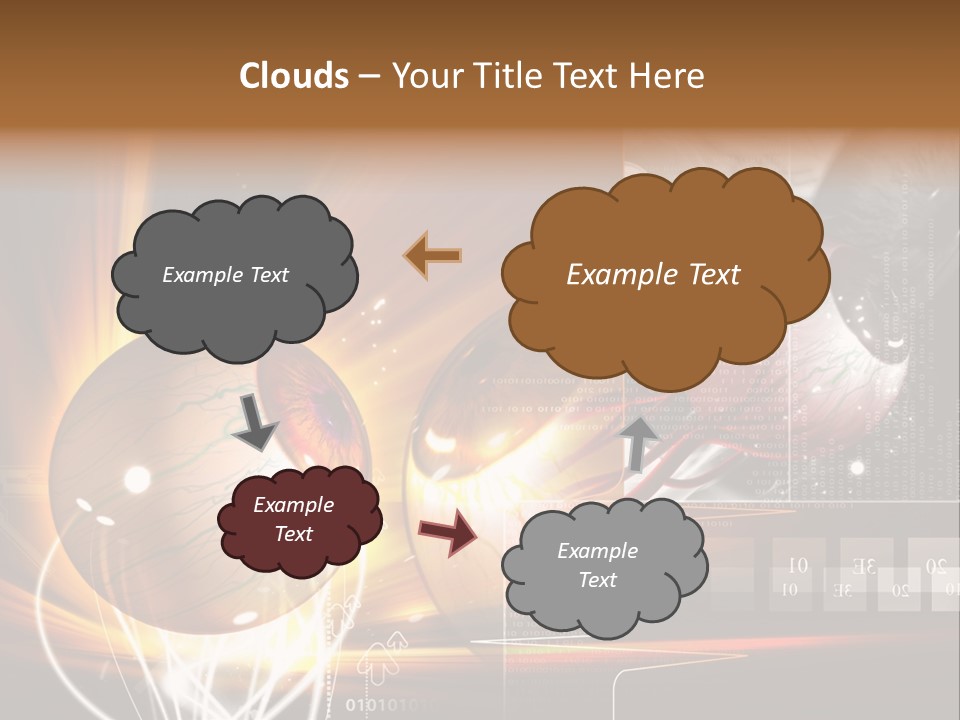 Green Biology Organ PowerPoint Template
