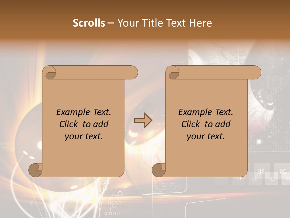 Green Biology Organ PowerPoint Template