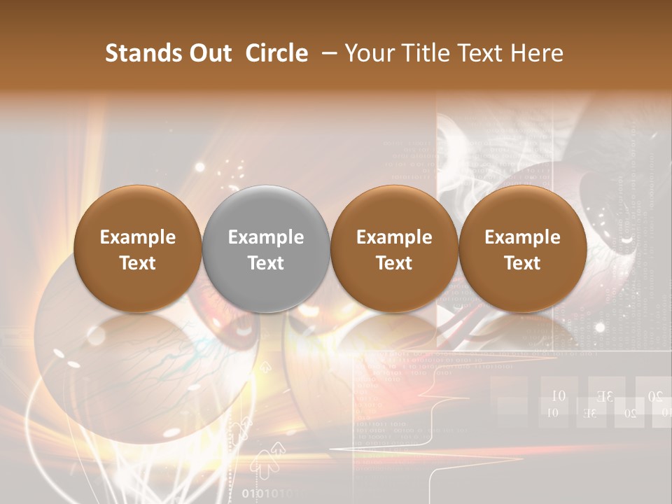 Green Biology Organ PowerPoint Template