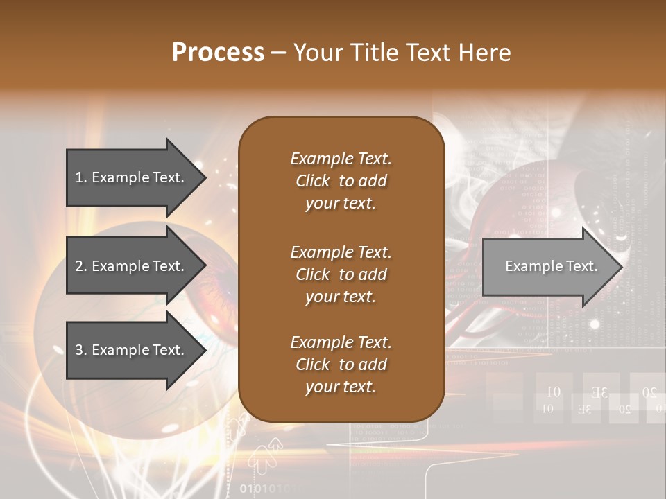 Green Biology Organ PowerPoint Template