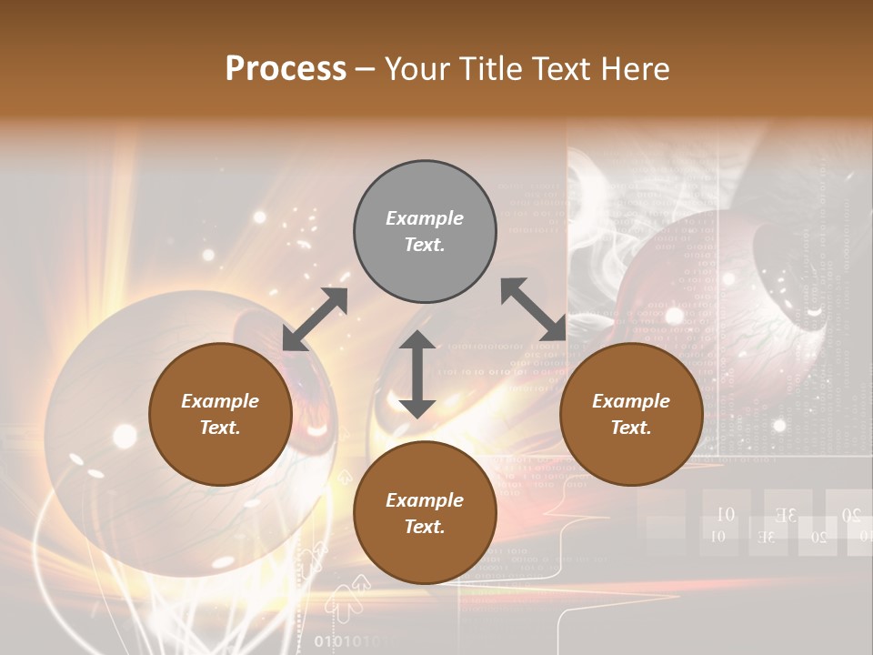 Green Biology Organ PowerPoint Template