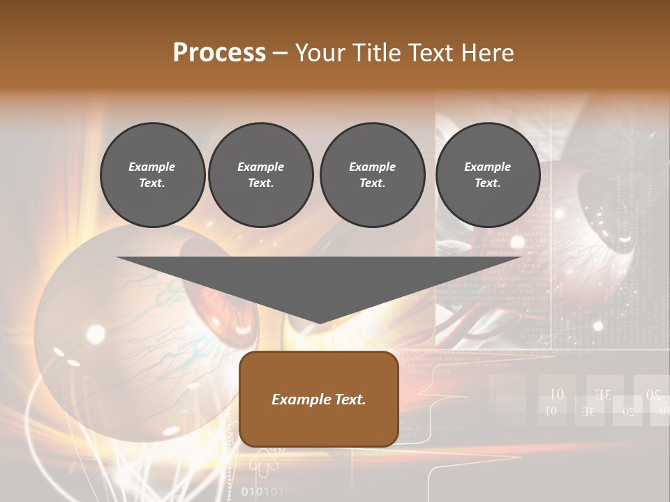 Green Biology Organ PowerPoint Template