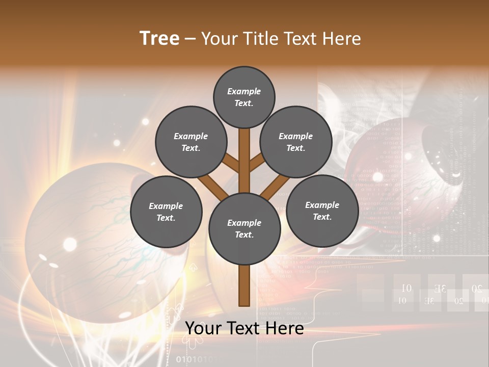 Green Biology Organ PowerPoint Template