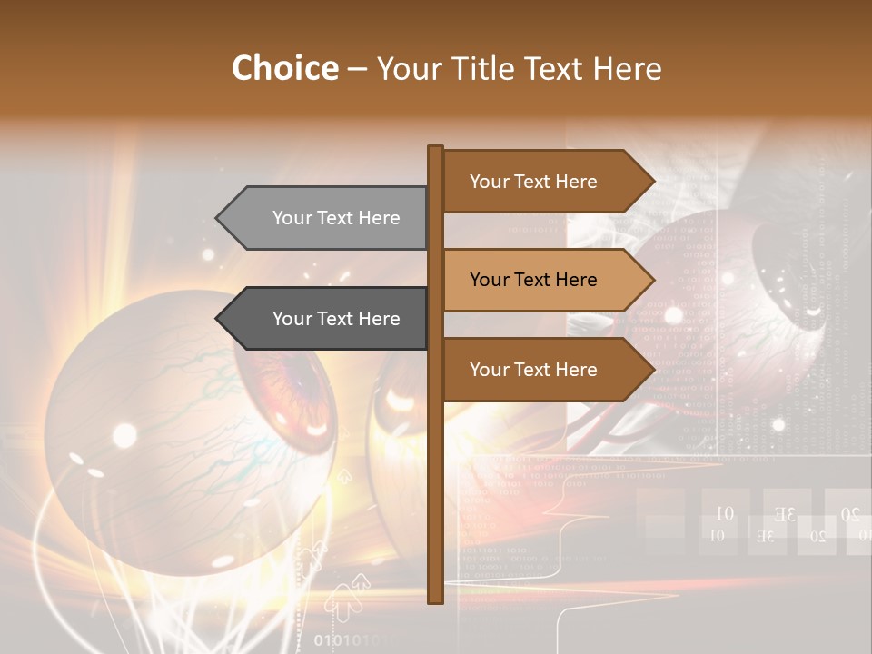 Green Biology Organ PowerPoint Template