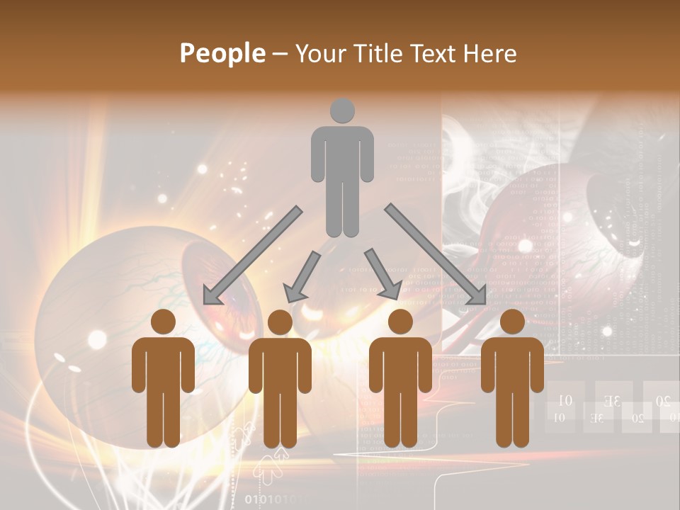 Green Biology Organ PowerPoint Template