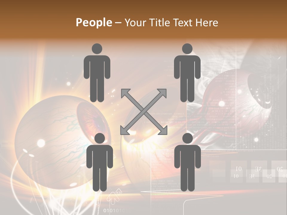 Green Biology Organ PowerPoint Template