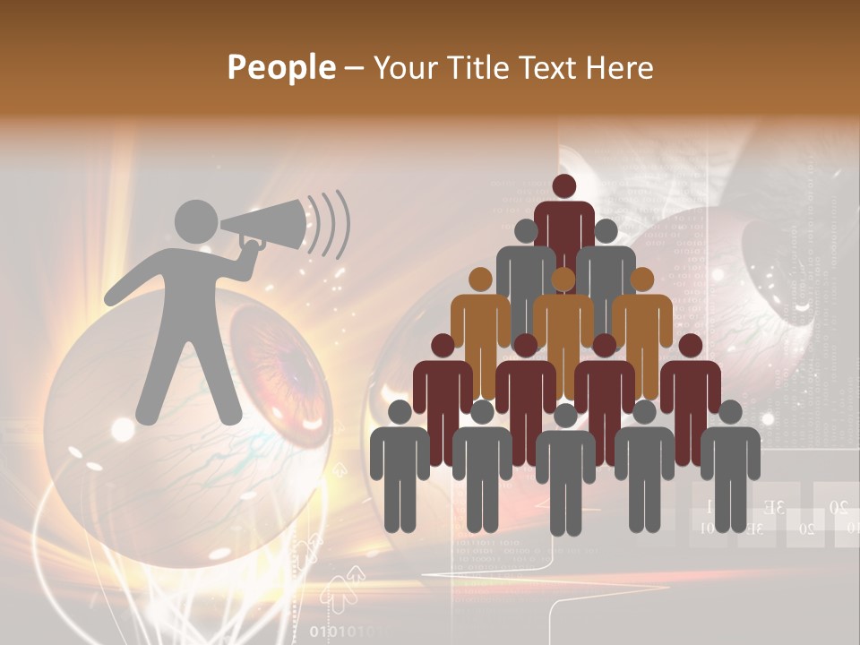 Green Biology Organ PowerPoint Template