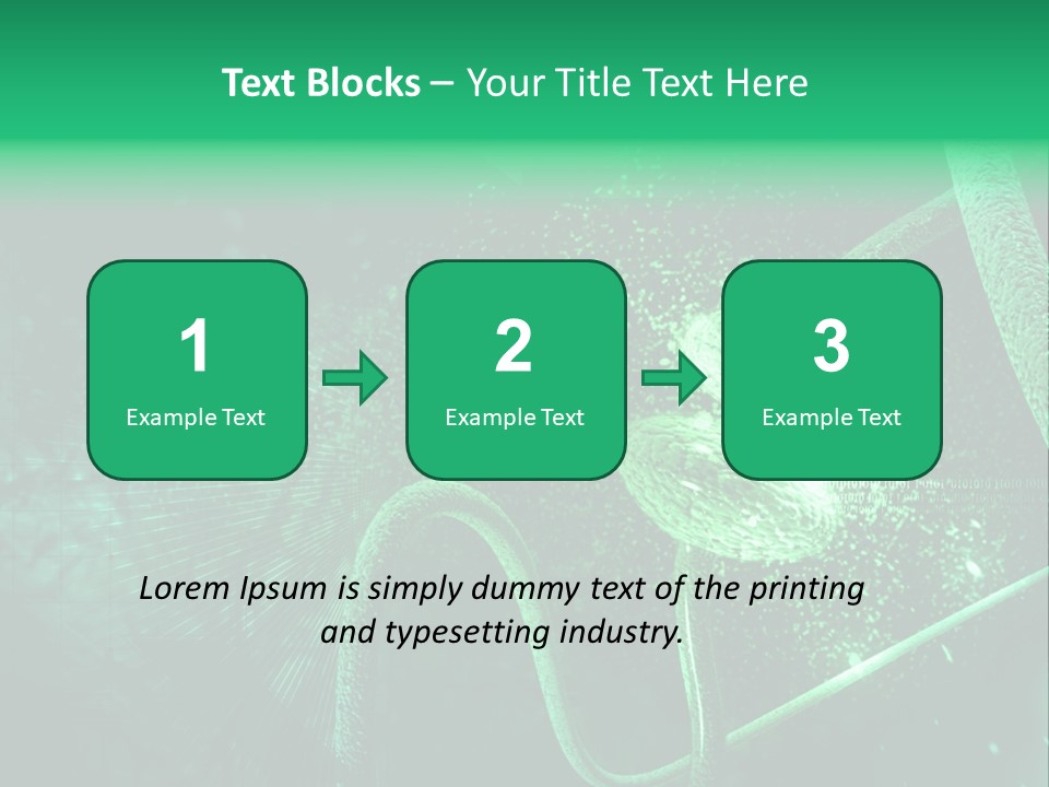 Digital Medical Render PowerPoint Template