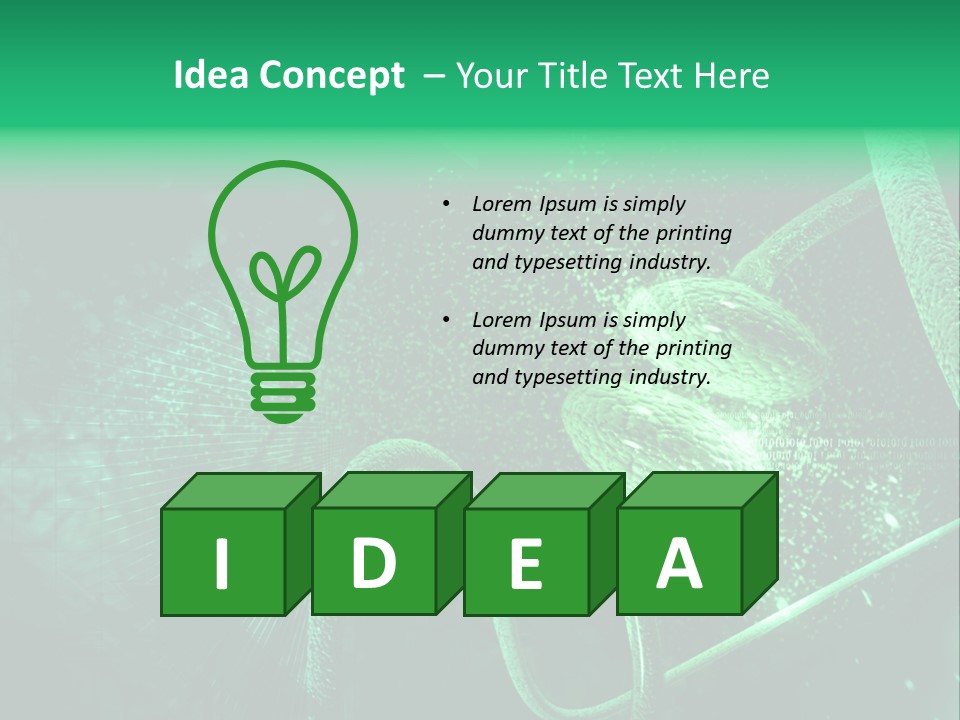 Digital Medical Render PowerPoint Template