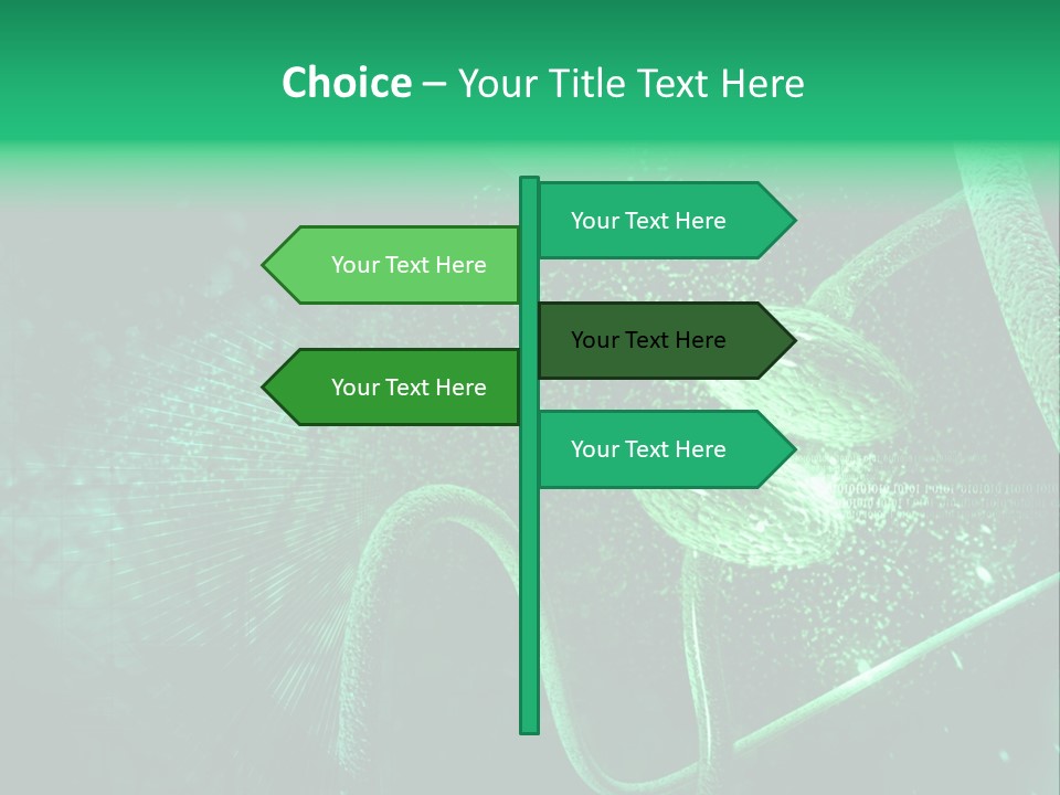 Digital Medical Render PowerPoint Template