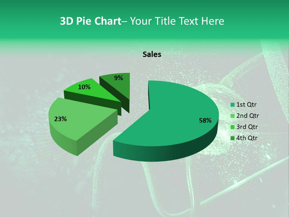 Digital Medical Render PowerPoint Template