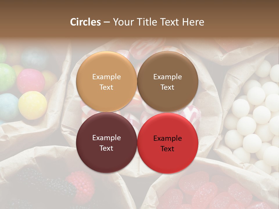 Many Group Shape PowerPoint Template