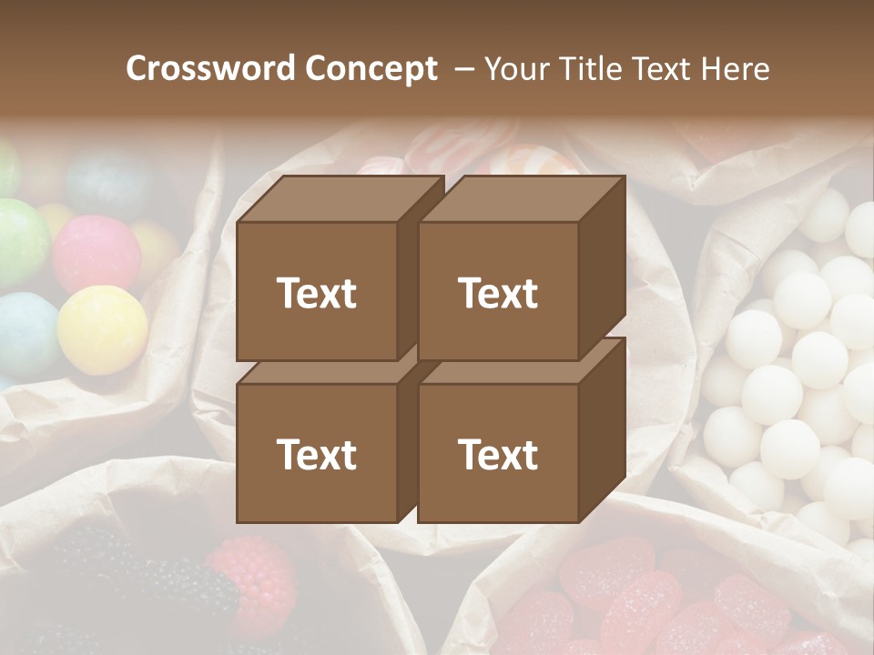 Many Group Shape PowerPoint Template