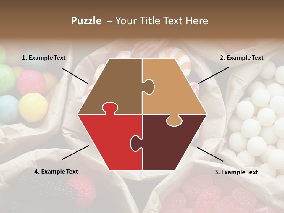 Many Group Shape PowerPoint Template