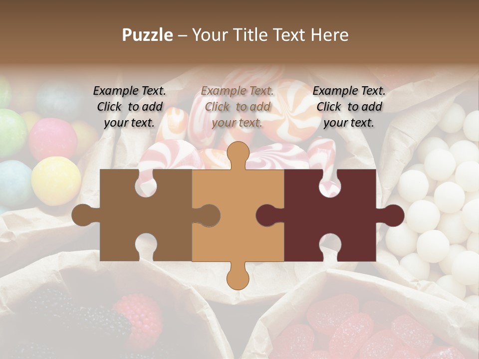 Many Group Shape PowerPoint Template