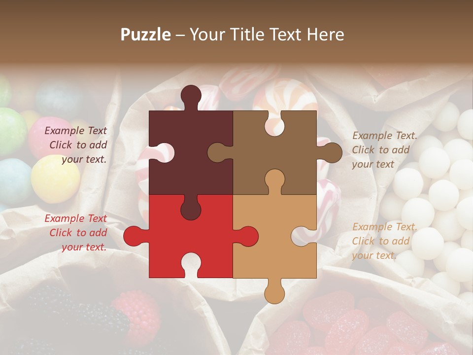 Many Group Shape PowerPoint Template