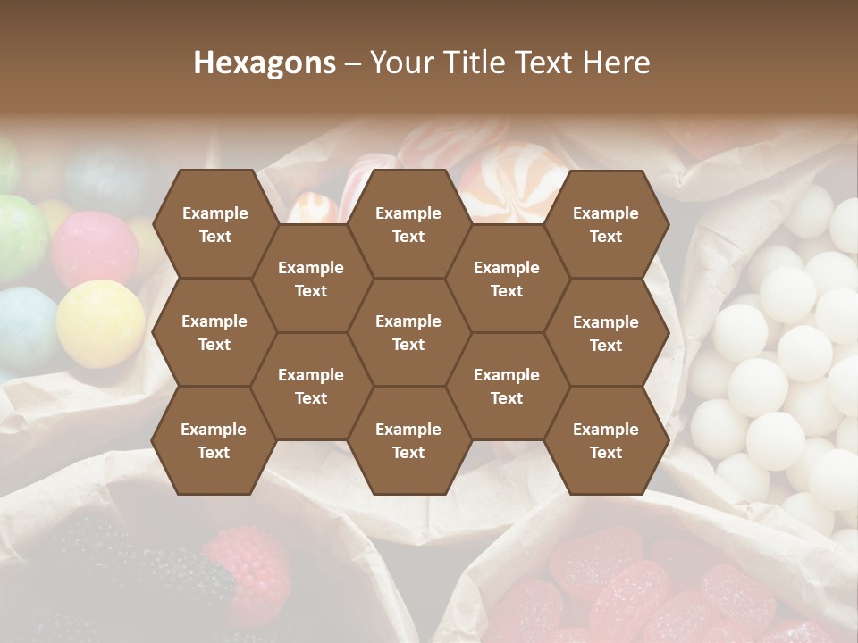 Many Group Shape PowerPoint Template