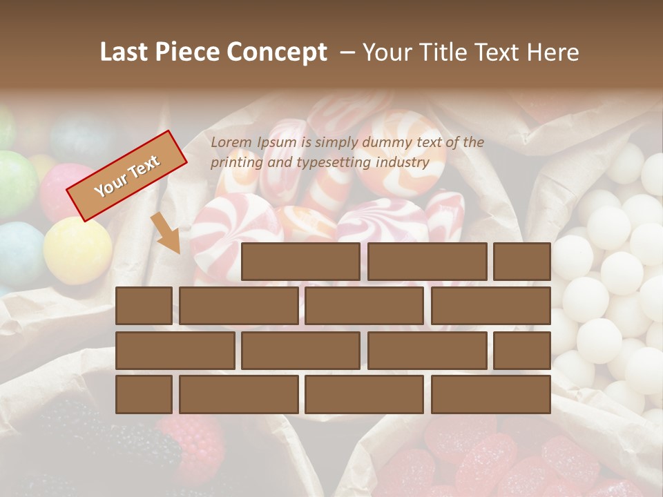 Many Group Shape PowerPoint Template