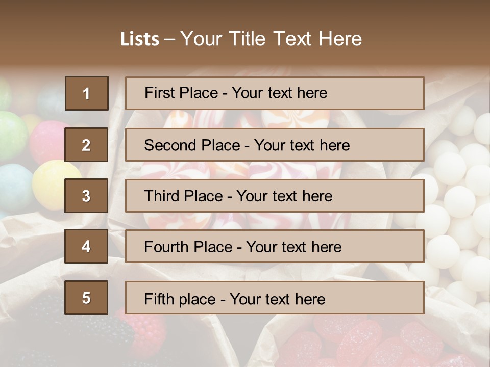 Many Group Shape PowerPoint Template