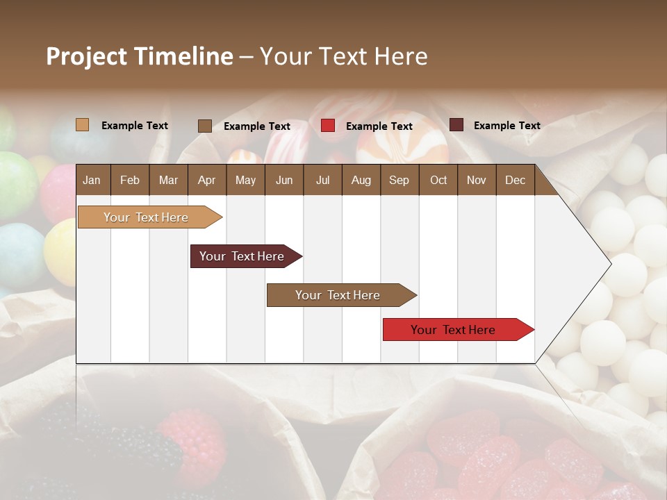 Many Group Shape PowerPoint Template