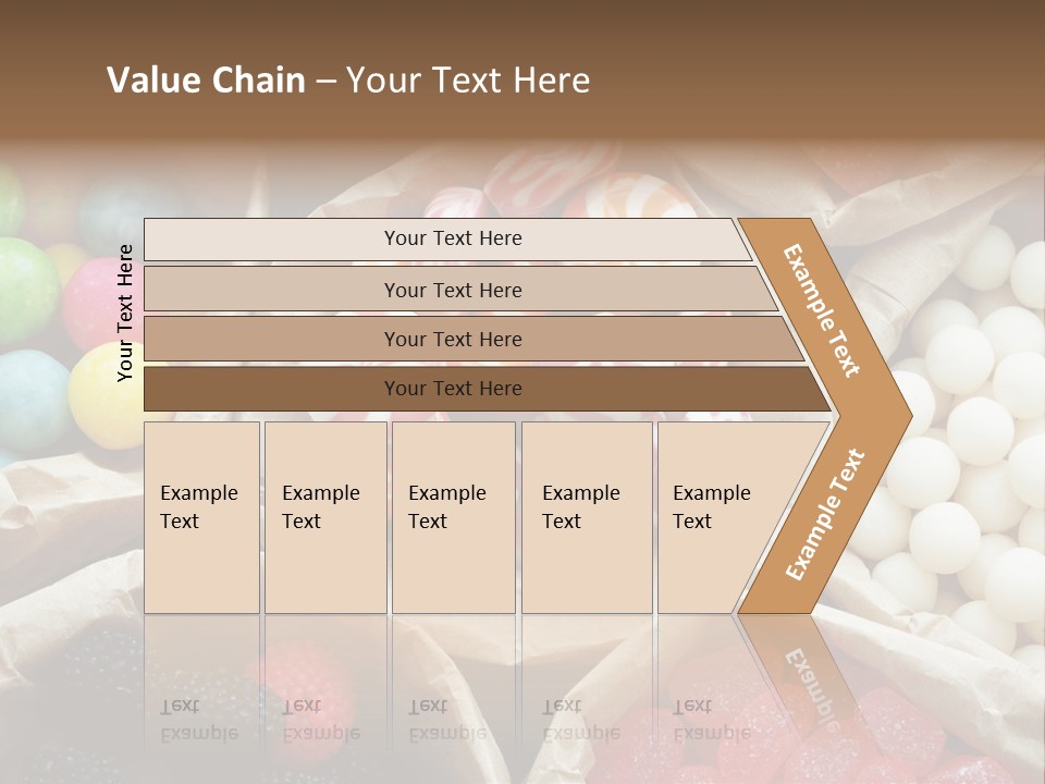 Many Group Shape PowerPoint Template