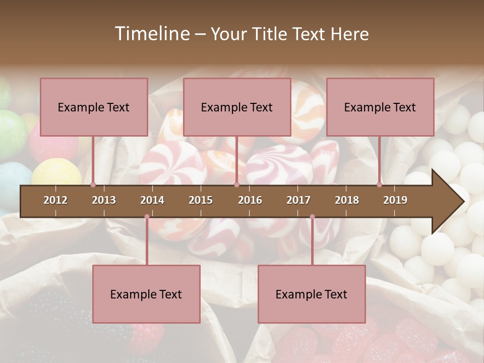 Many Group Shape PowerPoint Template