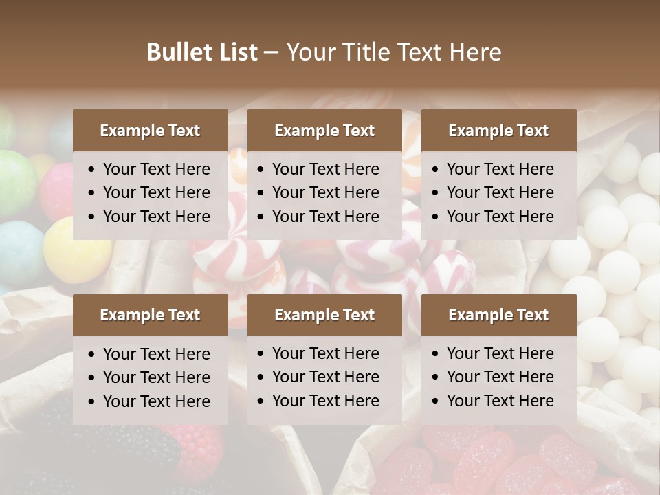 Many Group Shape PowerPoint Template